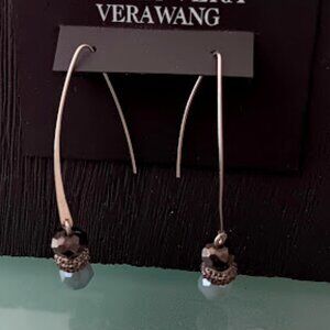 Vera Wang Black and Silver Earrings